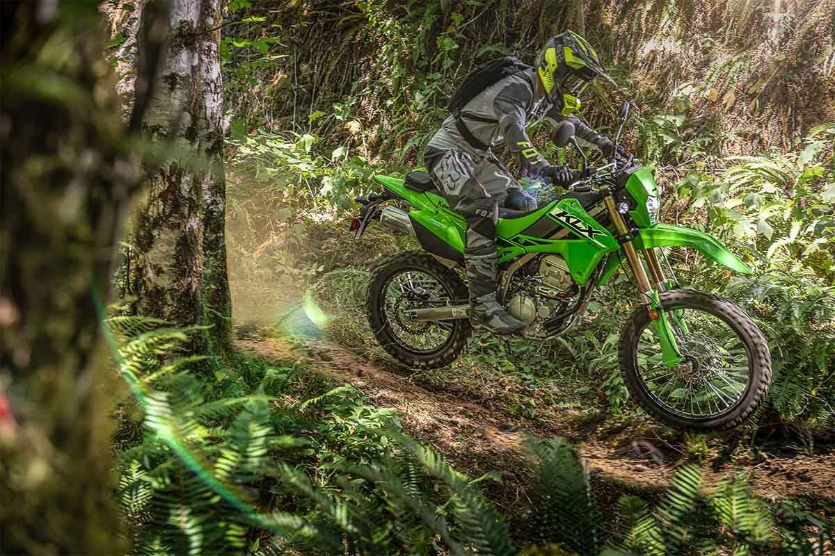 2025 Kawasaki KLX300 action1