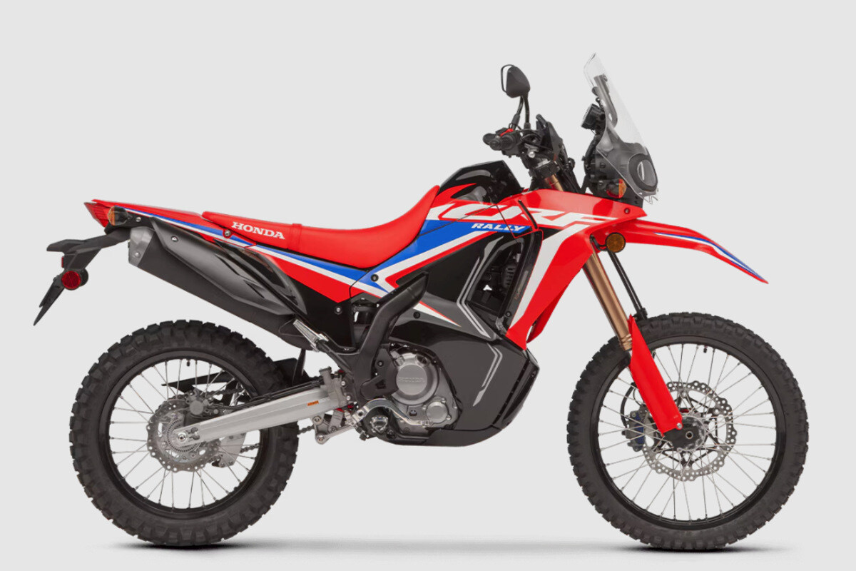 2025 honda crf300 rally static 1