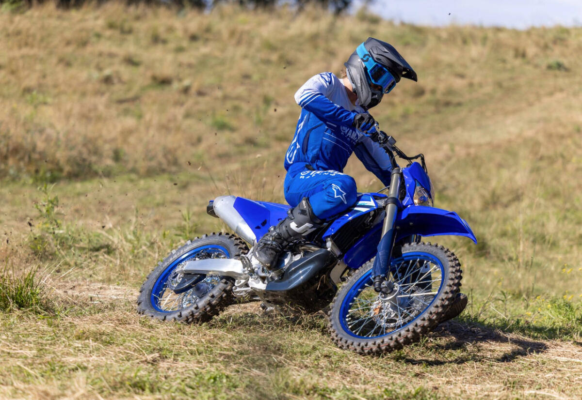 2025 yamaha wr250f action 1