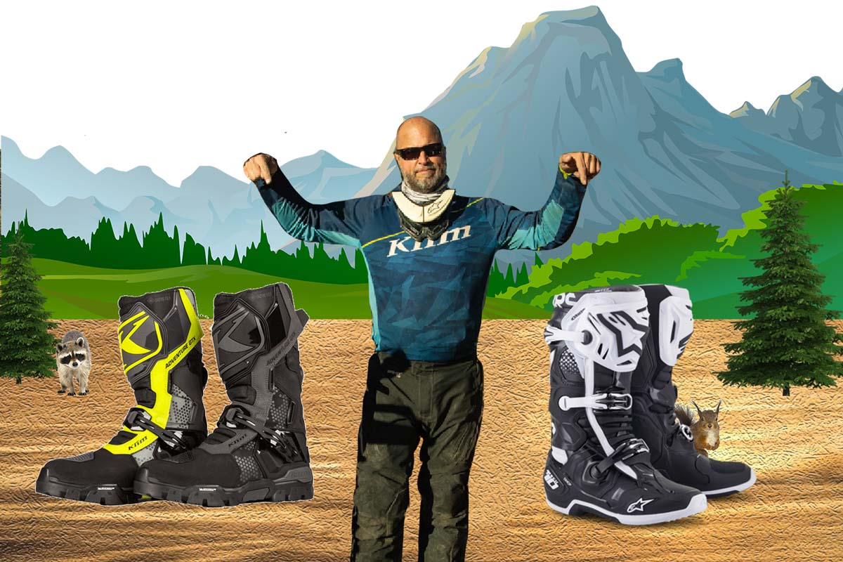 Adventure touring clearance boots