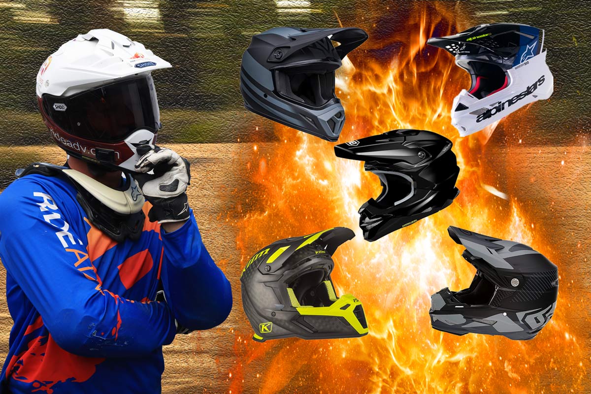 5 Best Dirt Bike Helmets For Trail and Track