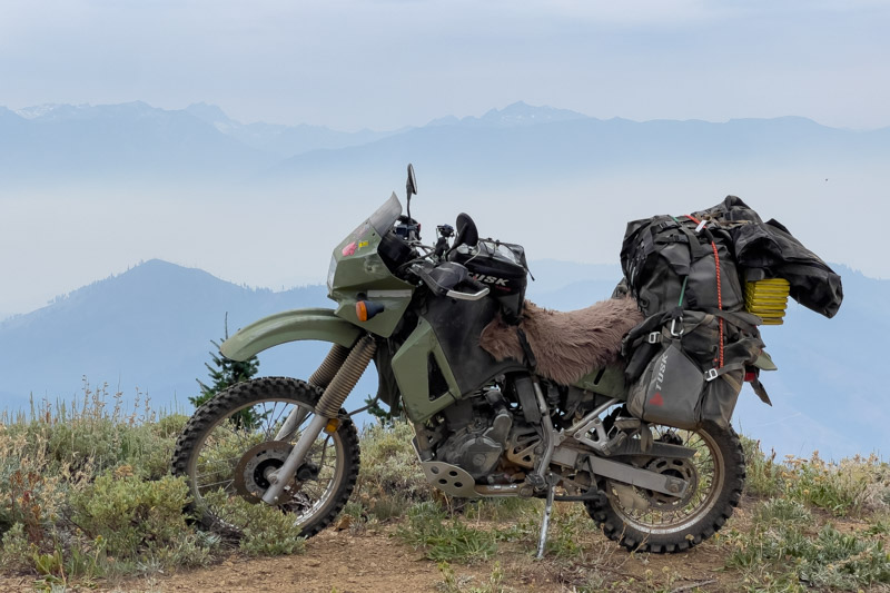 Soft luggage for online adventure bikes